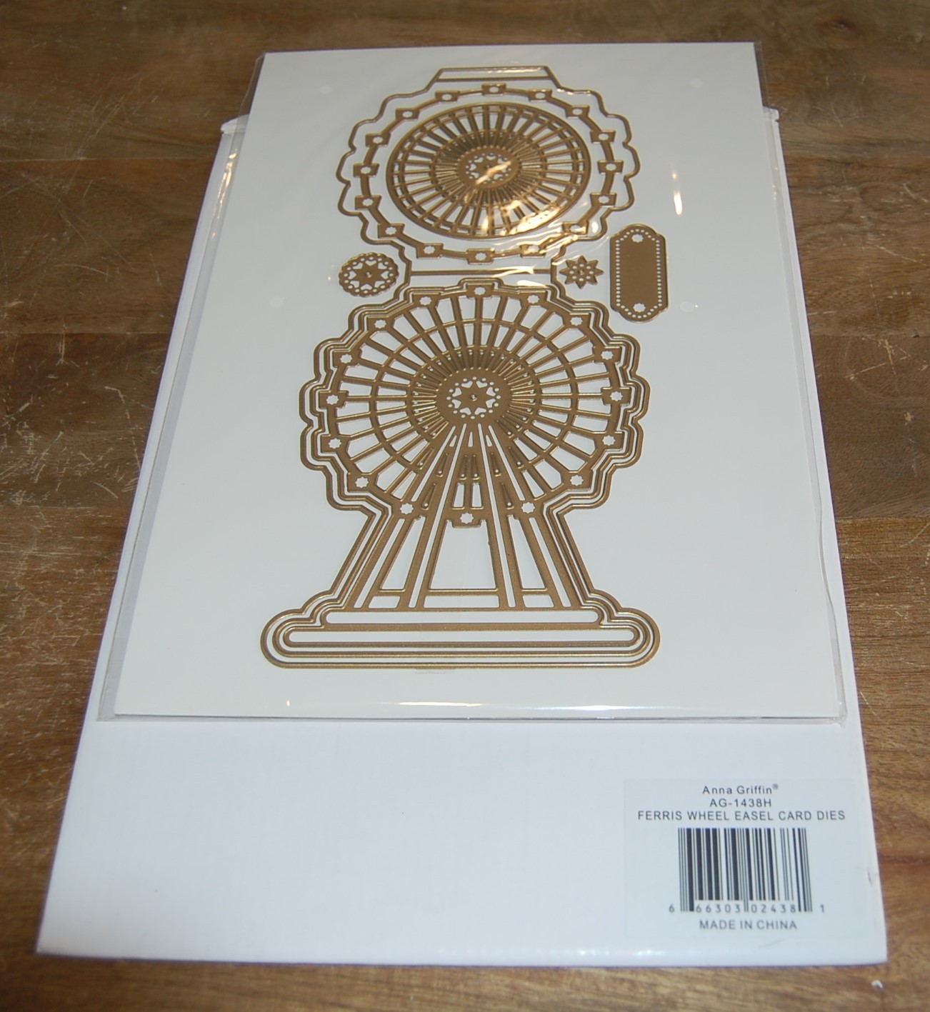 ANNA GRIFFIN Ferris Wheel Easel Card Dies AG-1438H Card Making Paper Crafts #AG1