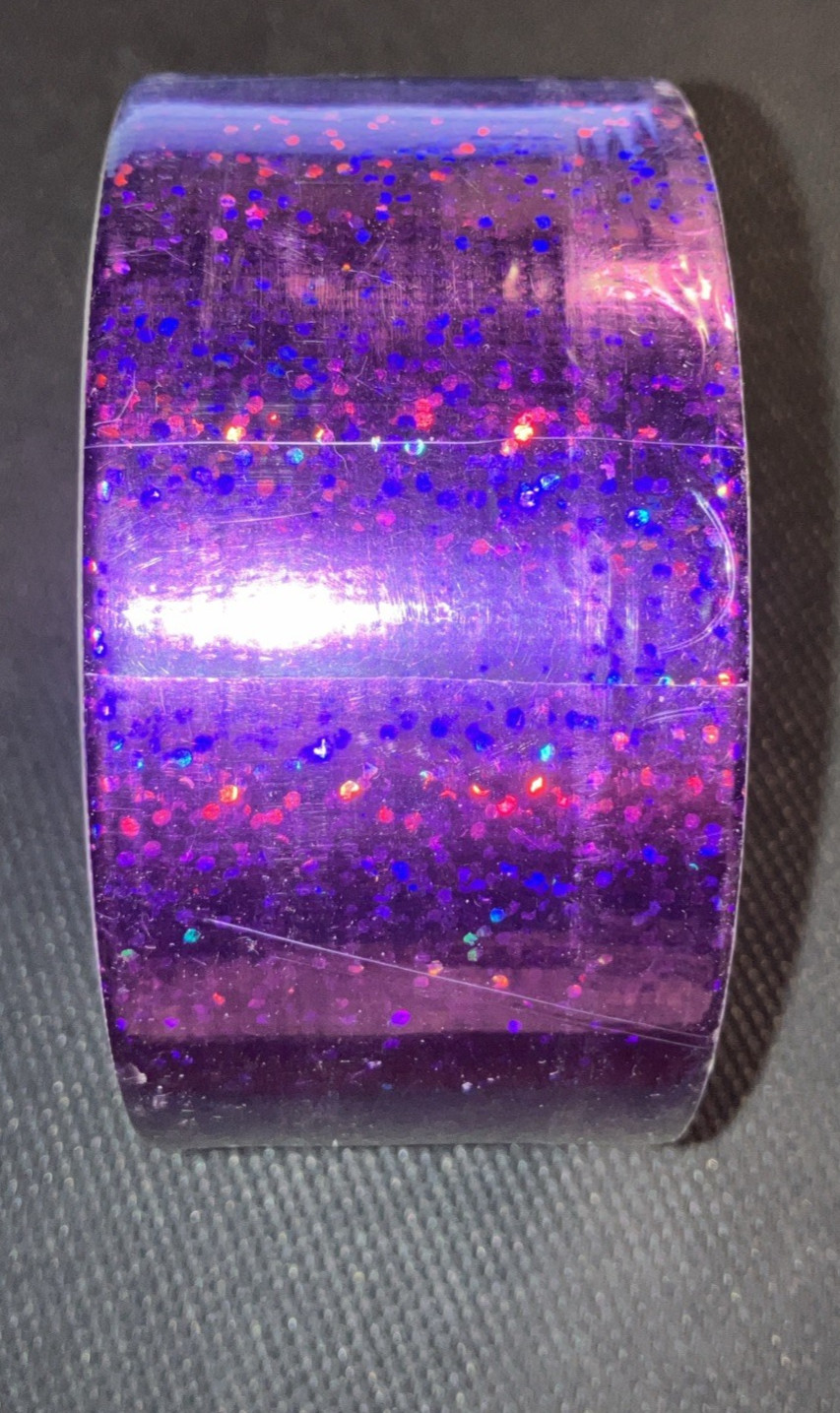 Art Skills Tape Trendz Designer Tape “SPARKLE” Purple Glitter 5 yds x 1.70 in