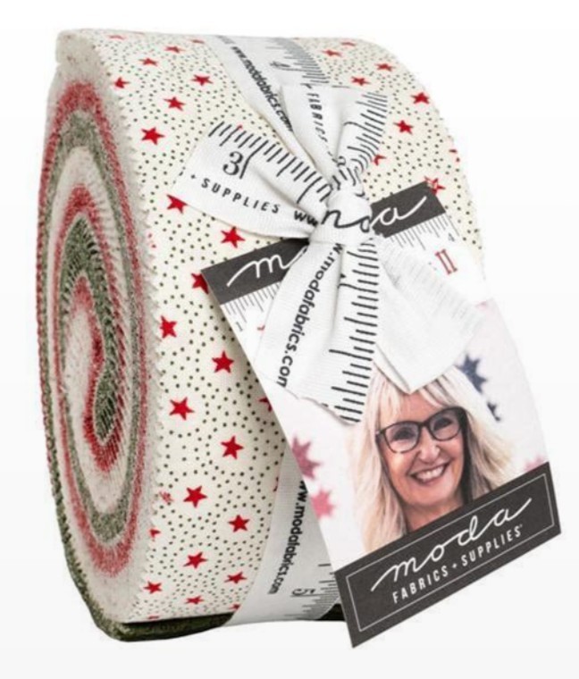 Moda Joyful Gatherings II Jelly Roll Fabric (40) 2-1/2″ Strips