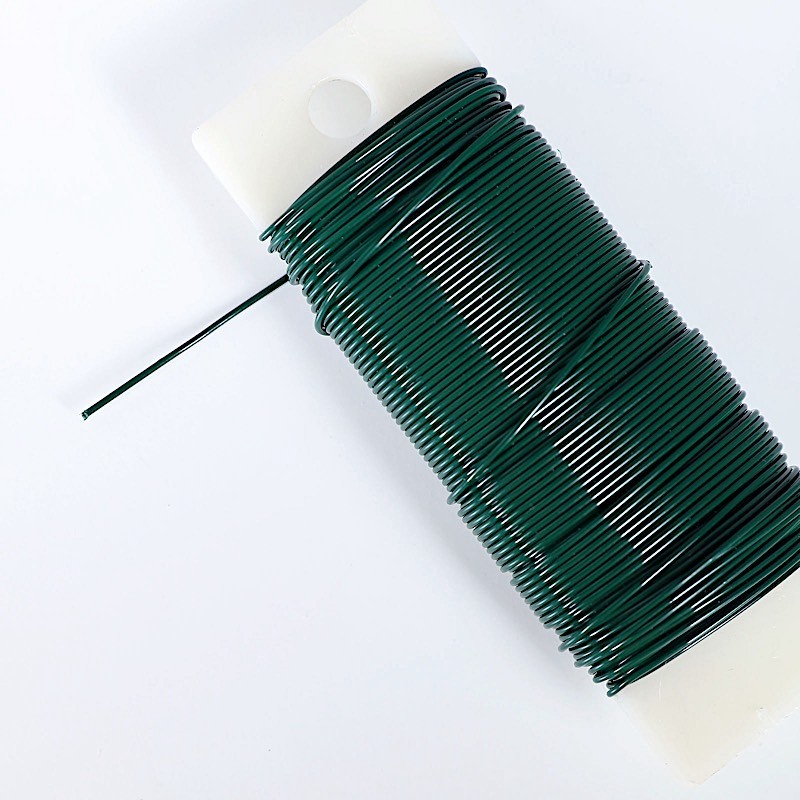 20 Gauge Green 76 yards Craft Floral Paddle Wire Wedding Party Events Supplies