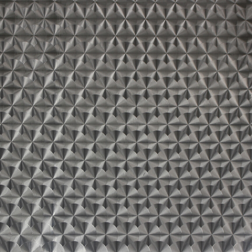 12″ X 10ft – Large Engine Turn Silver LVG InterCal Specialty Craft & Hobby Vinyl