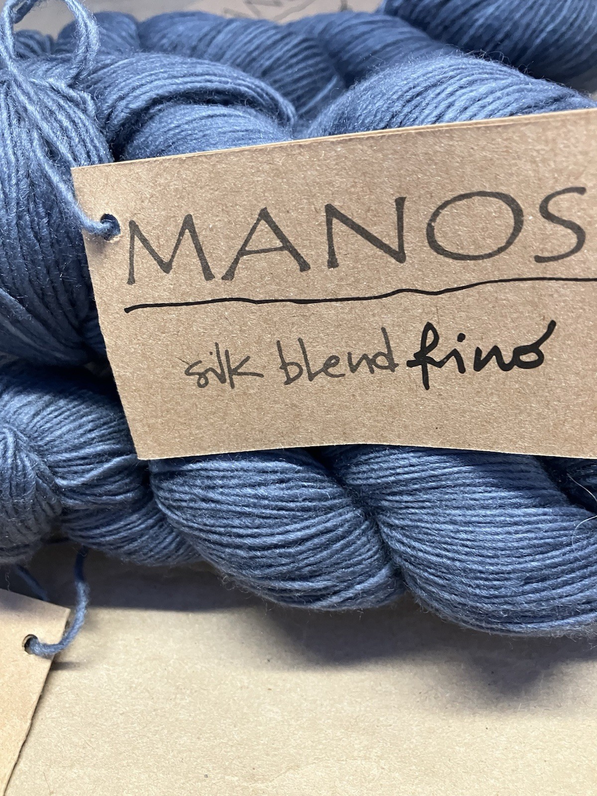 2 Skeins Manos del Uruguay Silk Blend Fino Fingering Yarn Color 2545 245 Yds