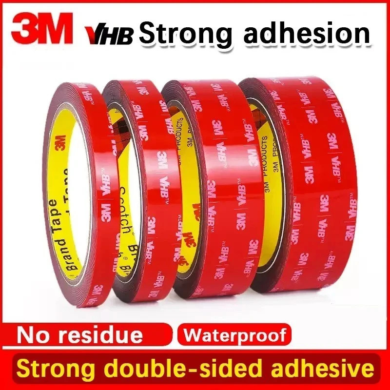 Share 3M VHB Double Sided Tape Heavy Duty Mounting Tape for Car, Home and Office