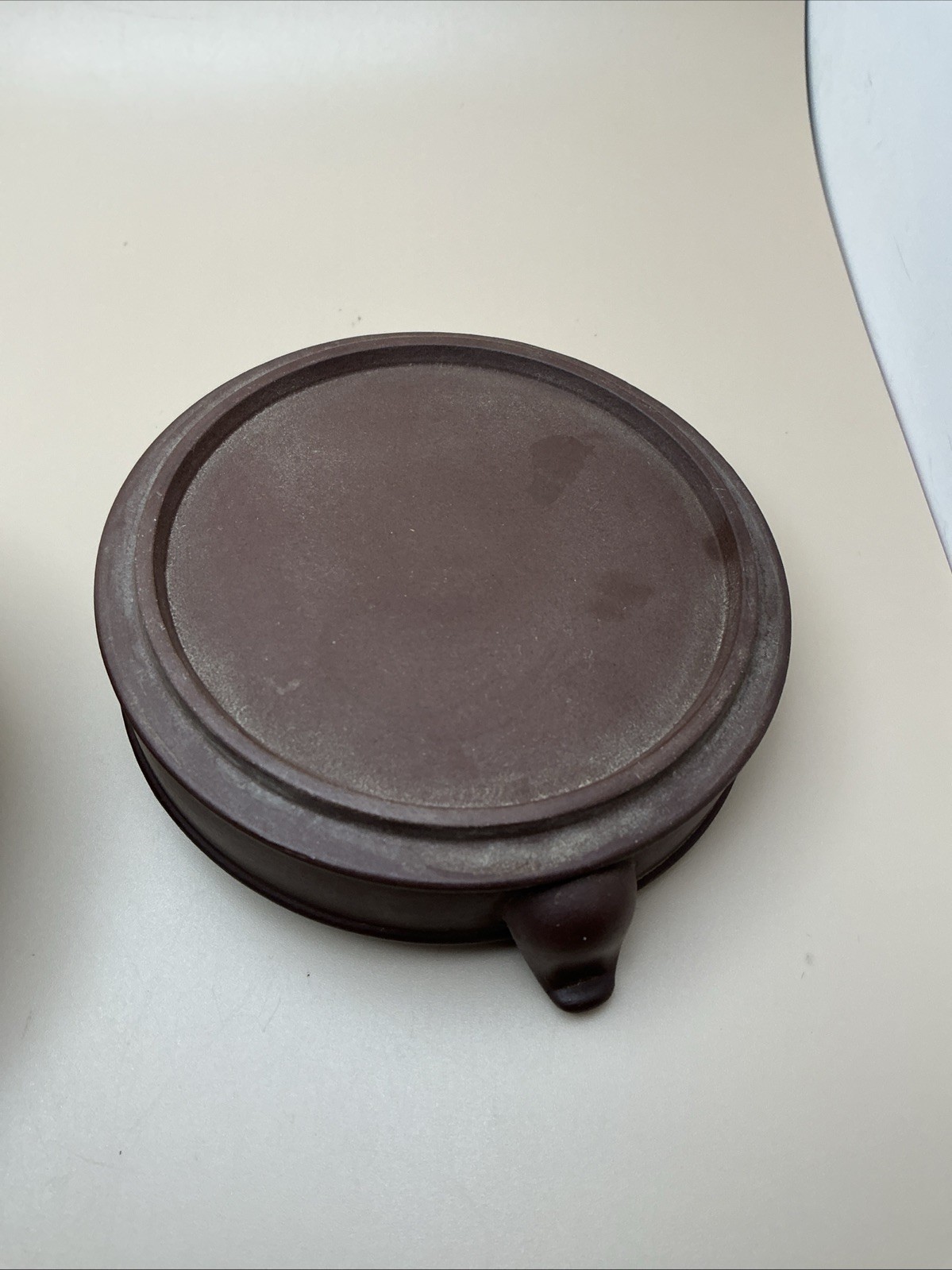 Vintage Chinese Zisha Purple Sand Clay Yixing Incense Burner Chen Maolin