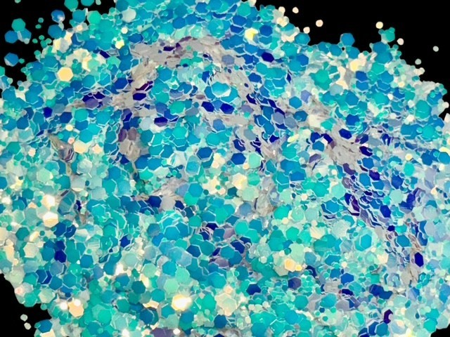 “Paradiso” Opal Custom Glitter Mix