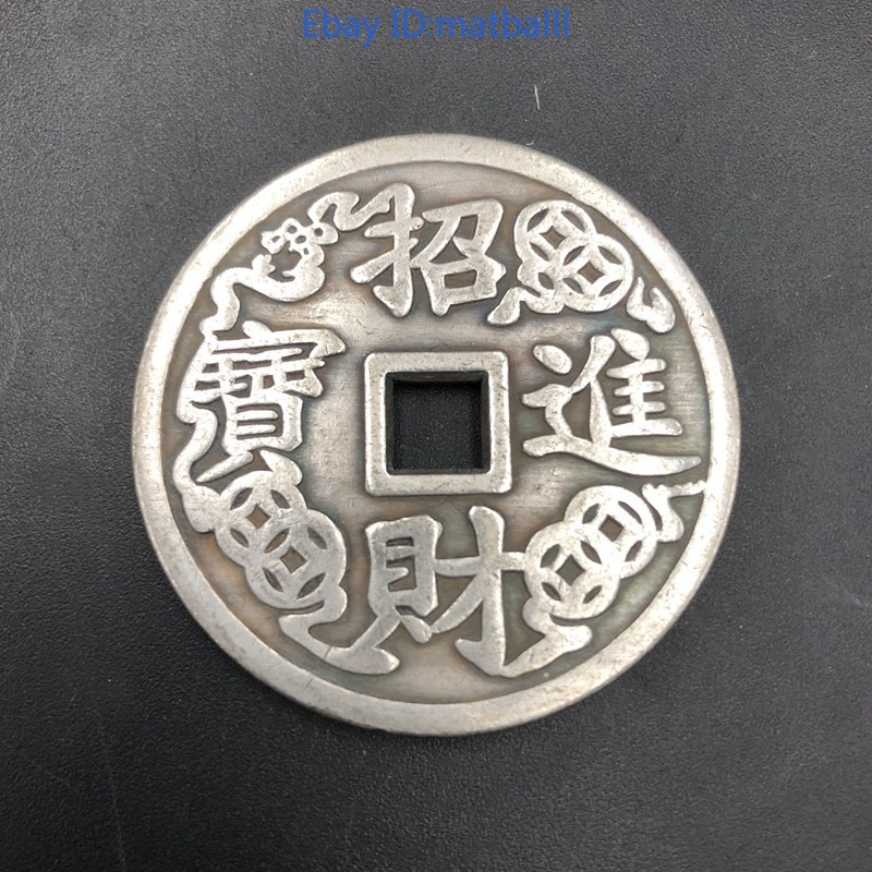 Charm Coin Copper 43mm Collectible Modern Craft