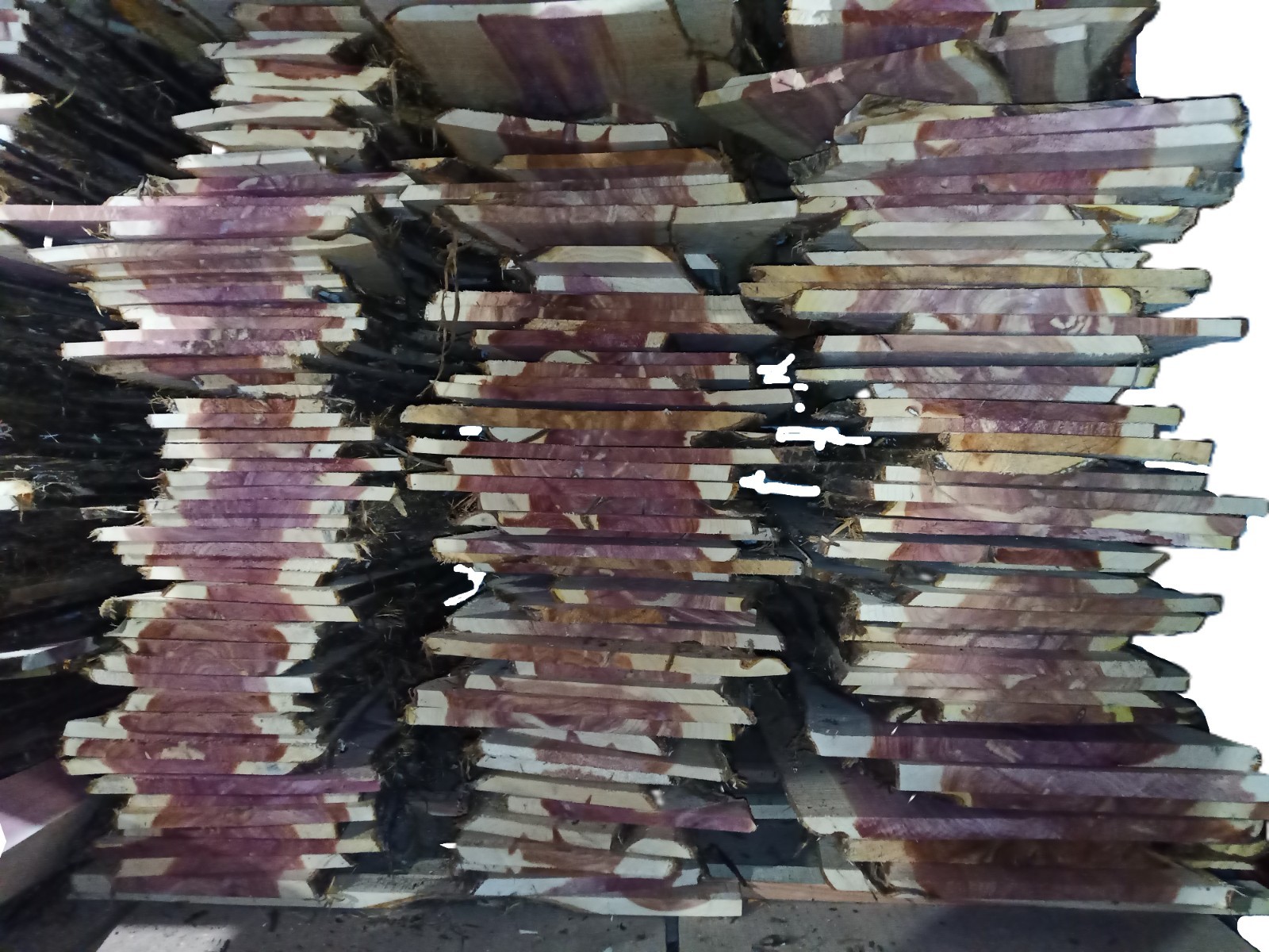 RED AROMATIC CEDAR Milled Live Edge SLABs 1/2in Thick 15 Pounds Ships Free!