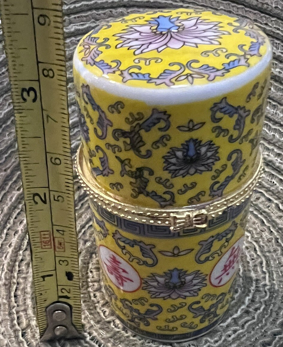 Vintage Ceramic Toothpick Holder YELLOW, FUNCTIONAL & UNIQUE/Toothpicks Included