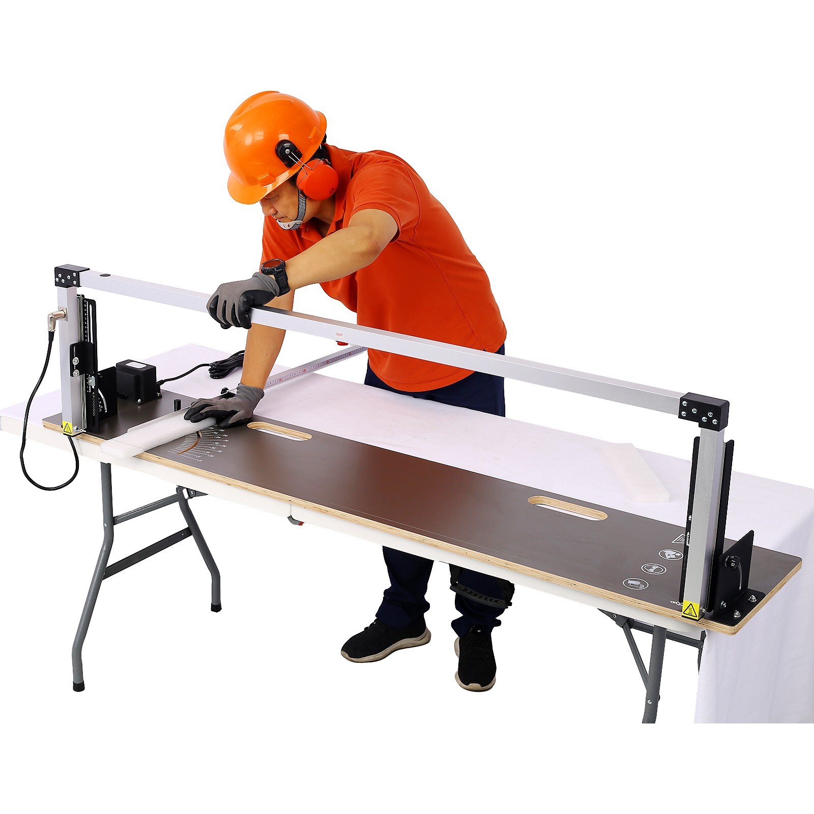 Pro Hot Wire Styrofoam Cutter Foam Cutting Machine w/ 67” Work Table up to 450℃