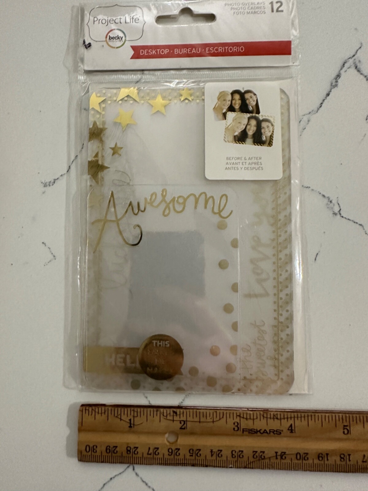 Becky Higgins Project Life Photo Overlays Desktop Awesome Makes me Happy Crafts