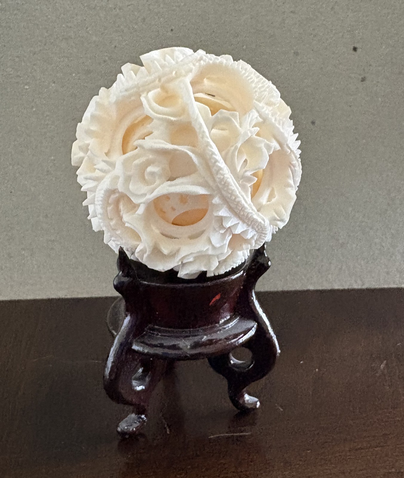 Chinese Carved Puzzle Ball
