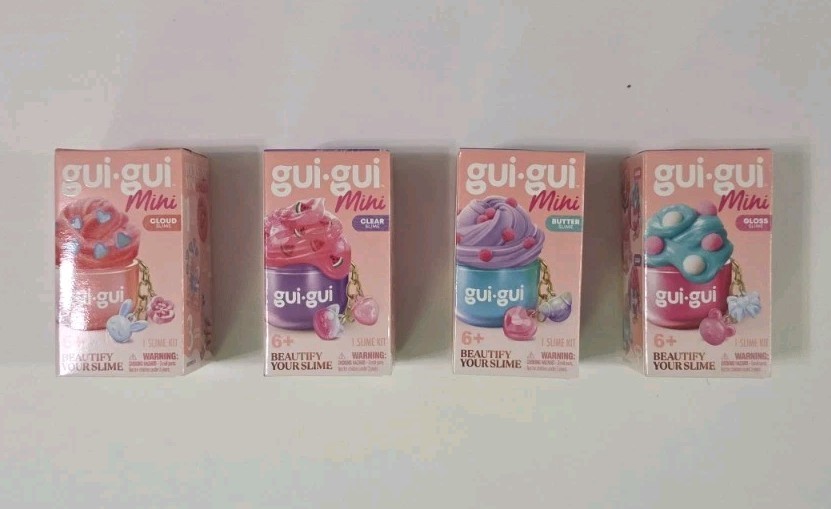 Gui Gui ENTIRE SET of 4 Sydney Morgan Minis: Butter + Clear + Cloud + Gloss!!