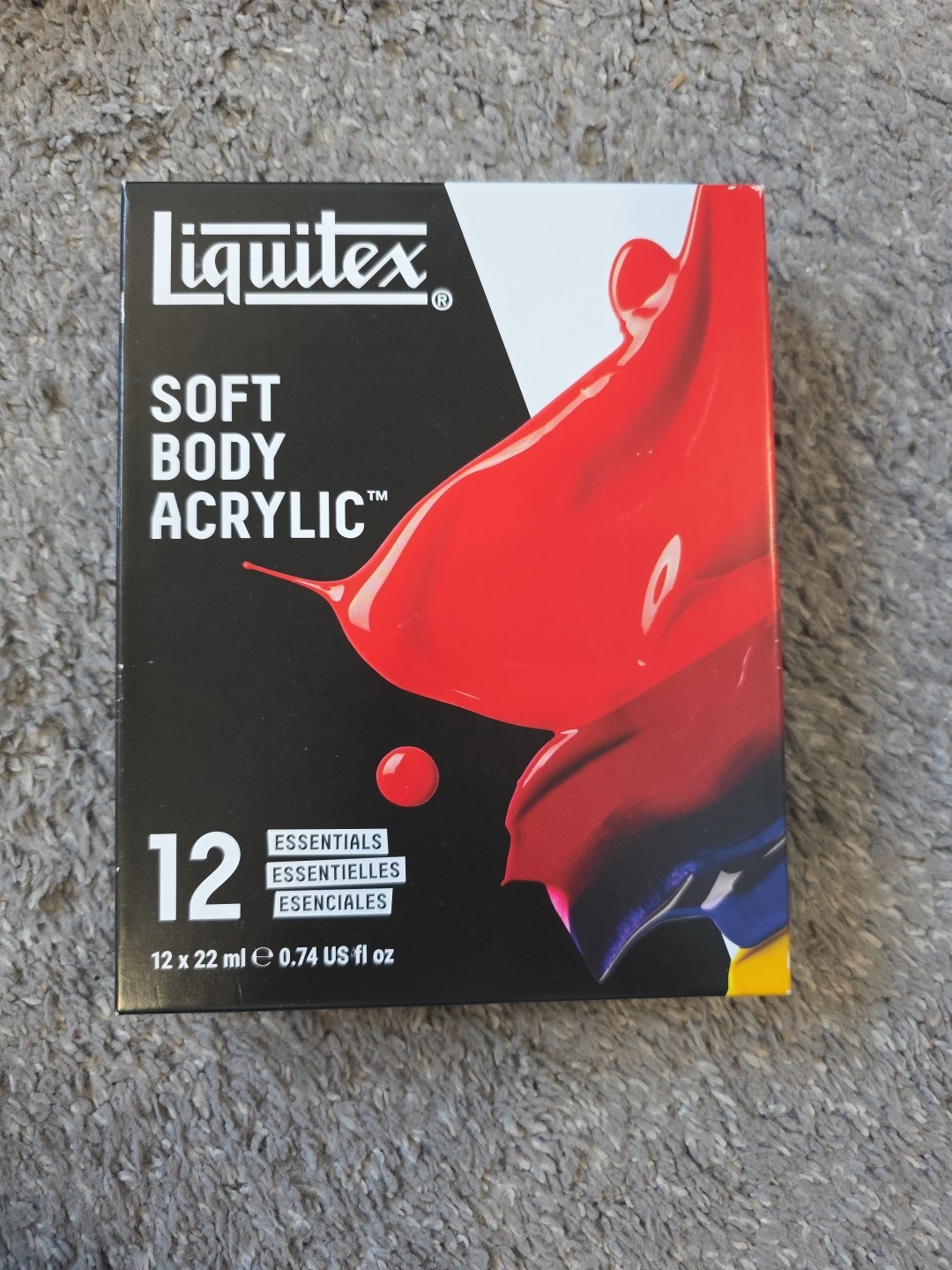 Liquitex Professional Soft Body Acrylic Paint Set 12pcs