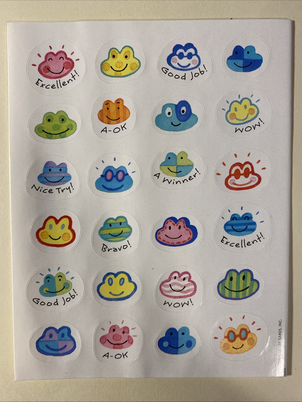 School Reward Sticker Sheet Scrapbook Planner Craft Stickers