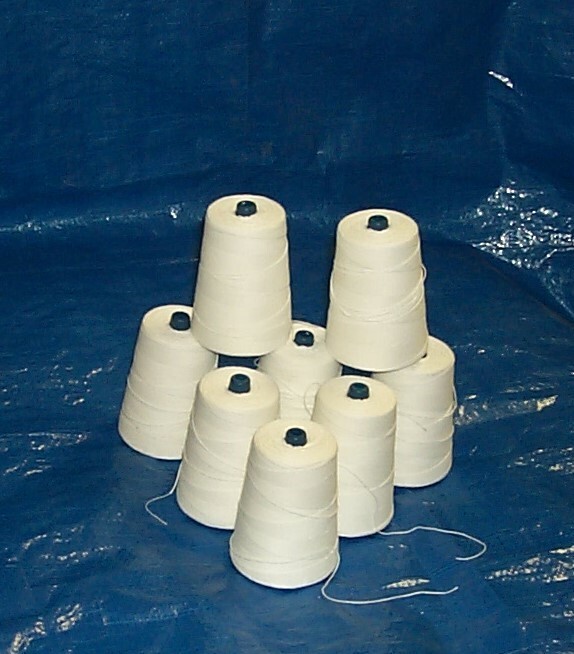 Newlong NP7A, Fischbein, Portable Bag Closer Thread, (8) 8 oz Cones, 12/4 Poly