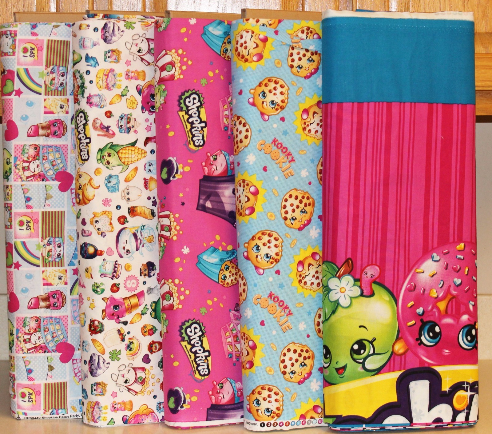 Shopkins Moose Cookie Lookie Fabrics SOLD SEPARATELY by Springs Creative bty