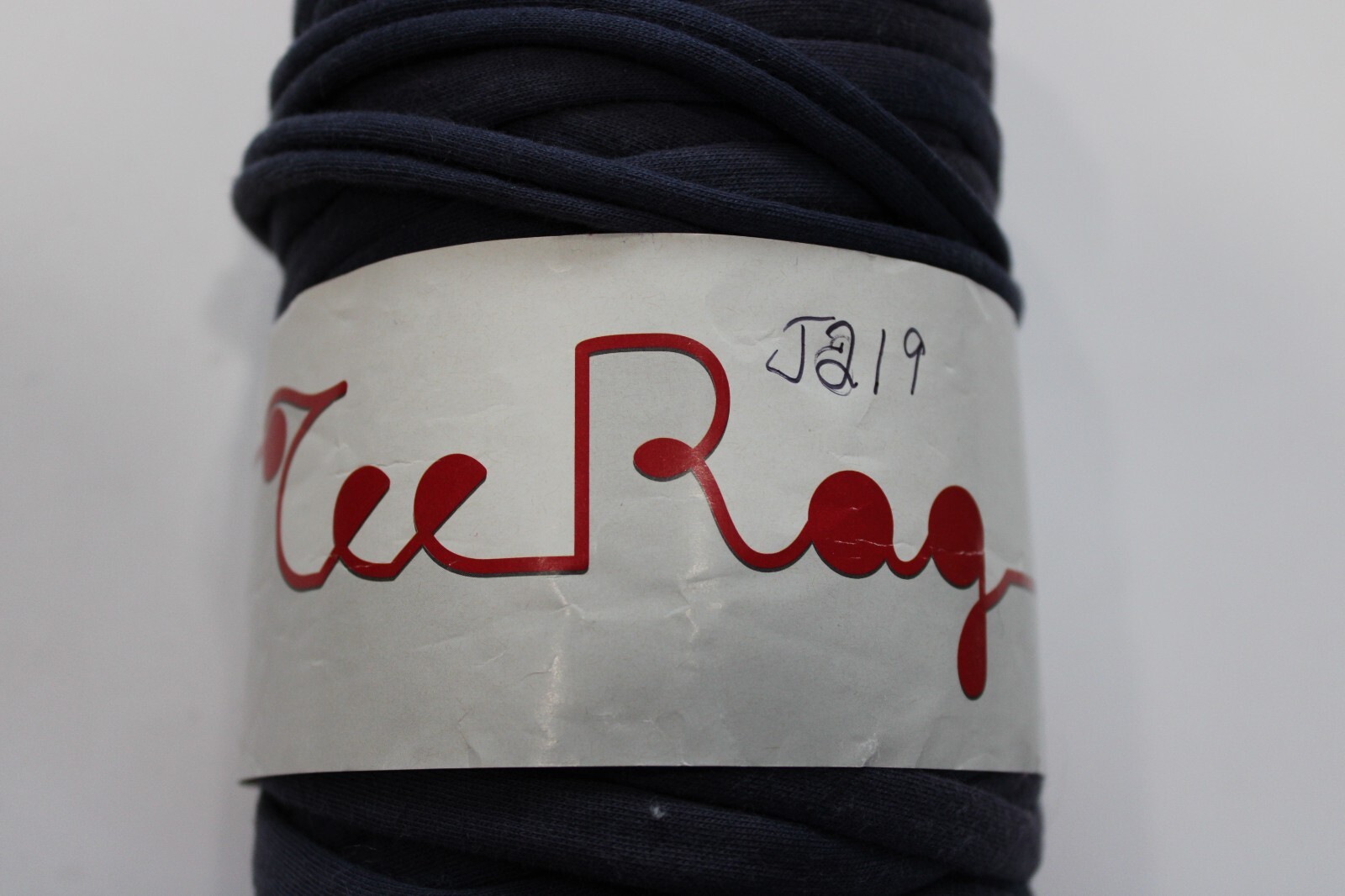 Euro Yarns Tee Rag Col Dark Blue 100% Cotton 11oz, Length varies per roll