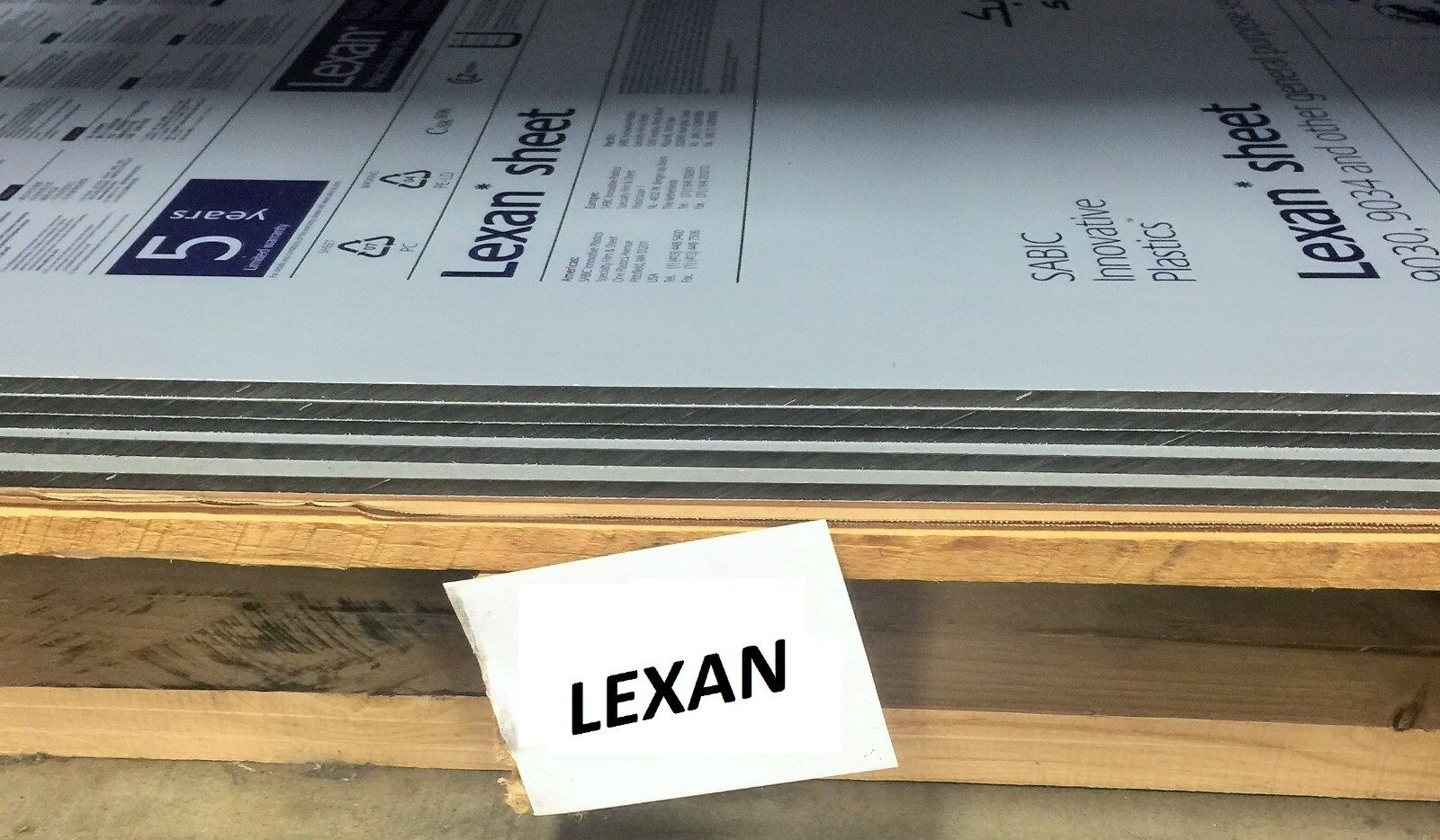 MR-10 Lexan Polycarbonate Clear Sheet UV Plastic Scratch-Free WindShield Margard