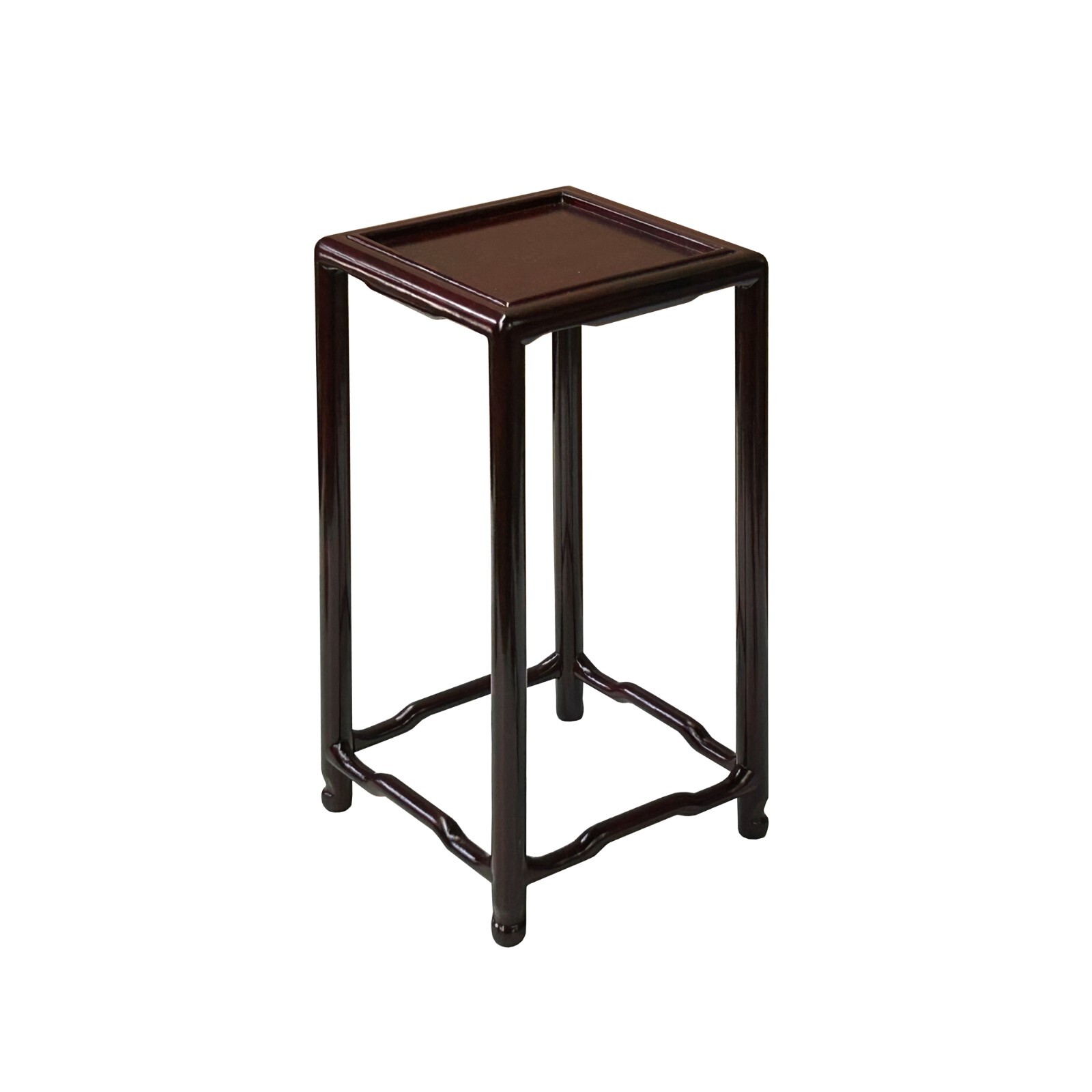 3.25″ Reddish Brown Square Slim Legs Tall Wood Display Stand Easel ws4288C