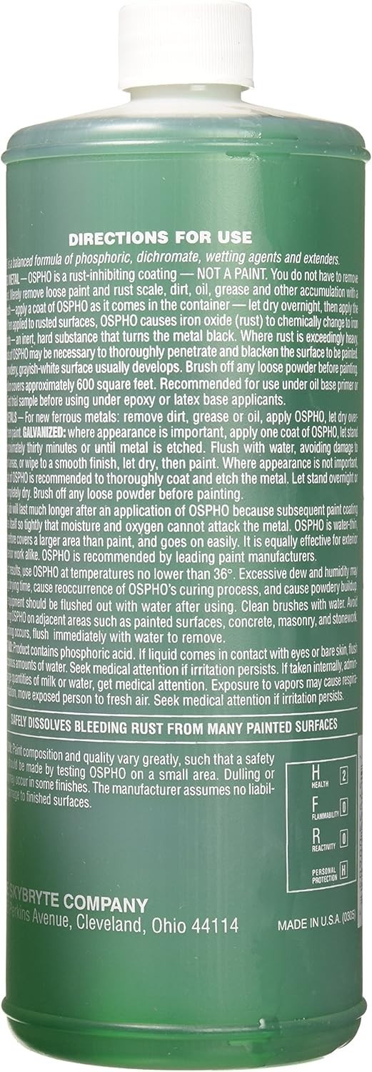 Metal Treatment, 32 Fl Oz Pack of 1