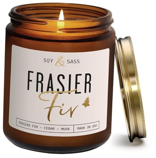 Candles – Christmas Candles – ” w/Balsam Fir Cedar & Sandalwood Fraser Fir