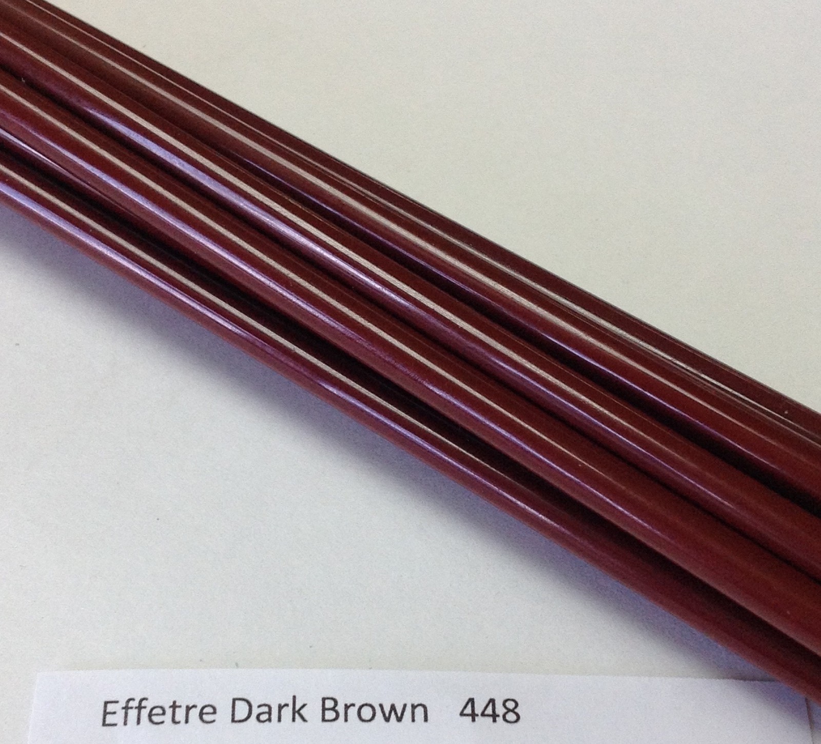 8 oz SPECIAL COLOR Dark Brown #448 Moretti Effetre Glass Lampwork Rods 104 COE