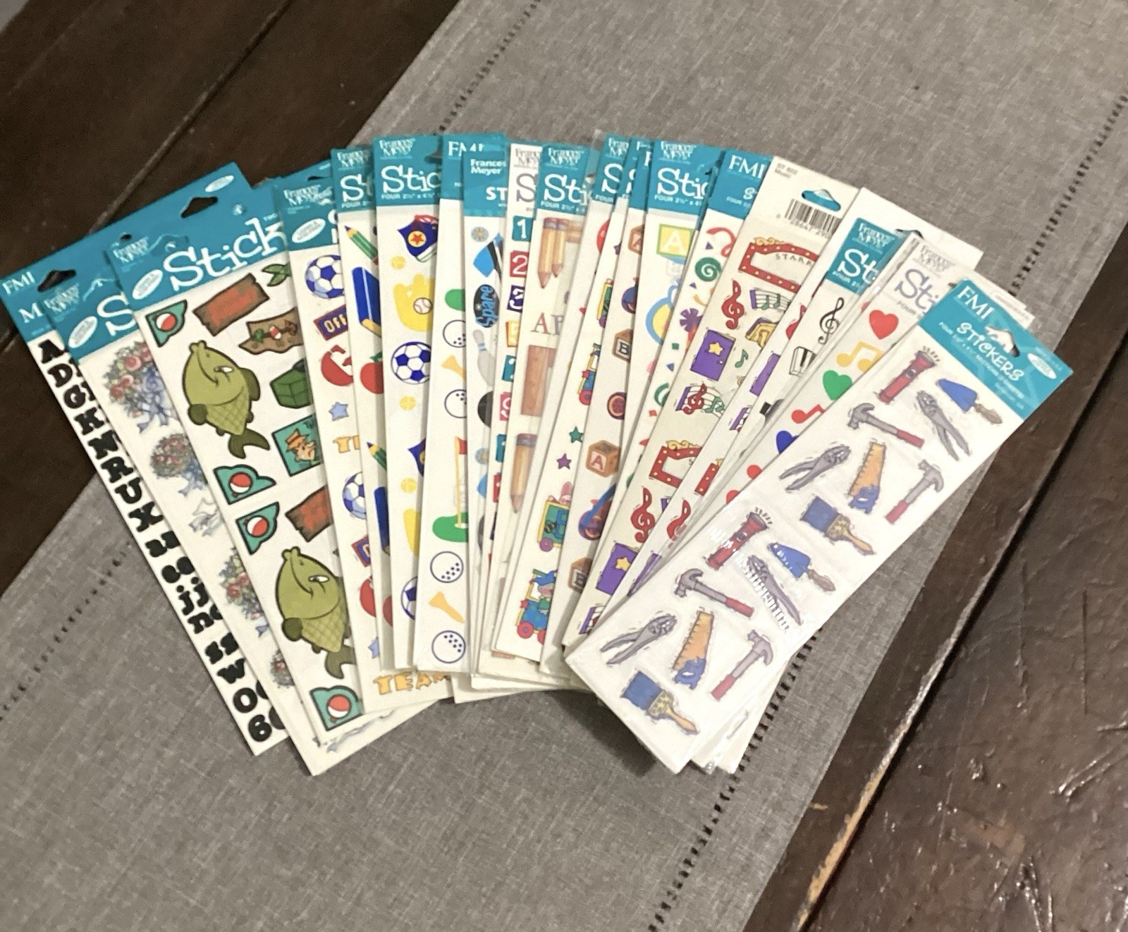 A nice Variety of FRANCES MEYER Stickers – Lot of 26 NOS Sealed Packages –