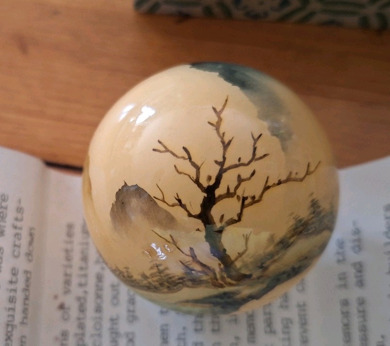 VintageChinese Health Balls W/the original box,directions in English,and Chinese