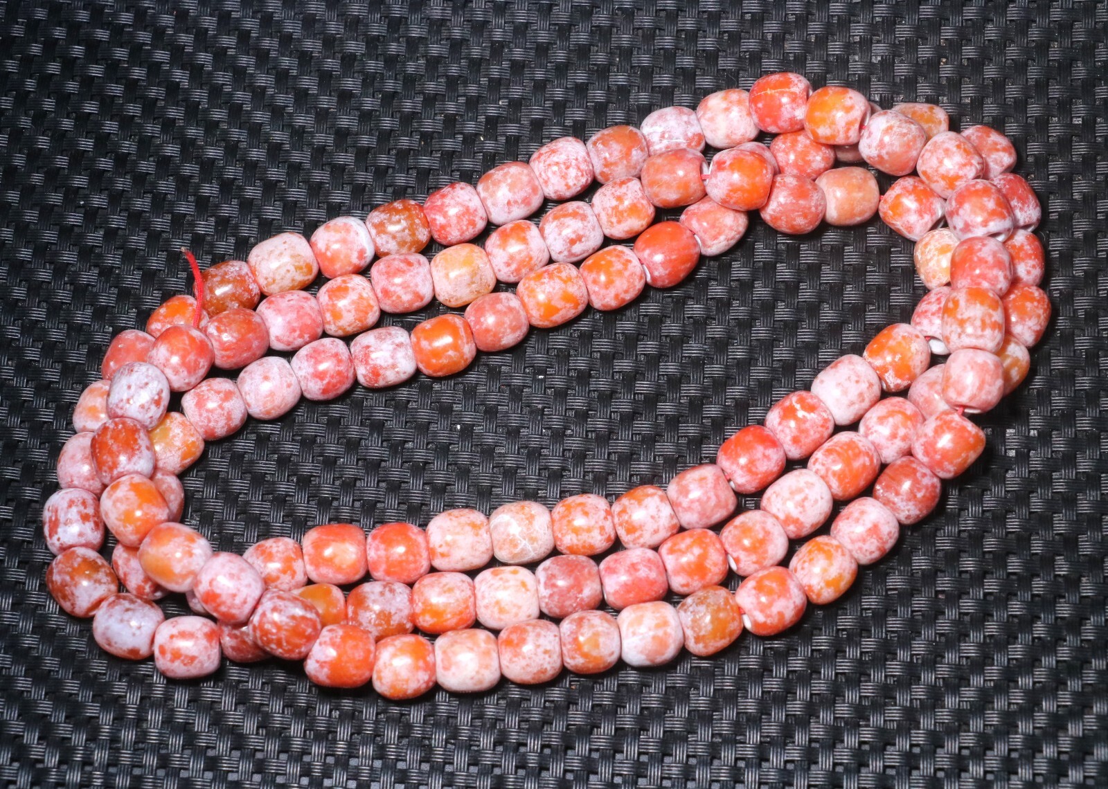 Neolithic Liangzhu CULTURAL Old JADE Leo Wealth Bead 108 Prayer Necklace Amulet