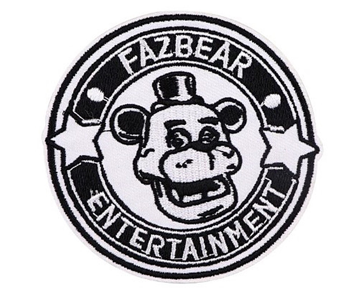Fazbear Entertainment Freddy Face 3.15″ Diameter Embroidered Patch