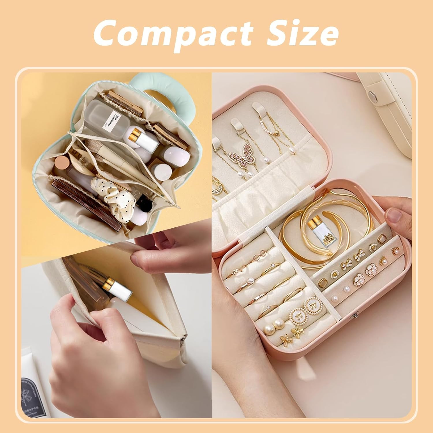 4Pcs Tiny Glass Jars with Lids 2ml Miniature Vials Bottles with Screw Cap Small