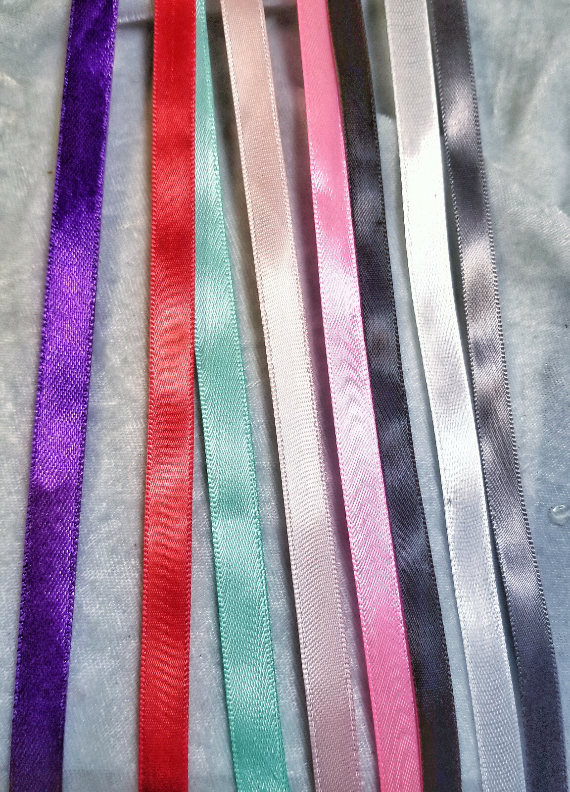 1 Yard 3/8″ / 9mm Satin ribbon by the yard choose your color