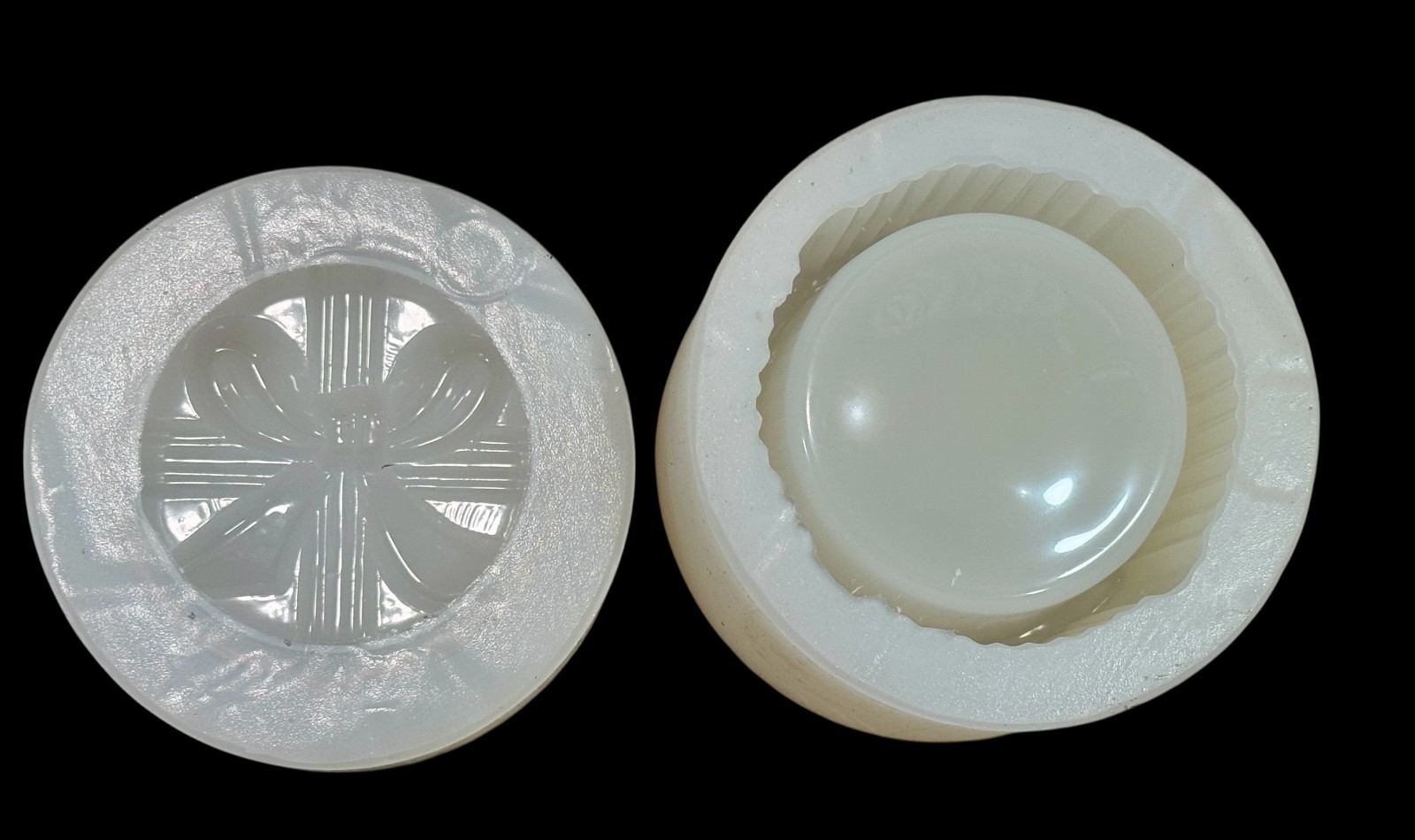 Handmade Bow Present Jar Mold For Resin