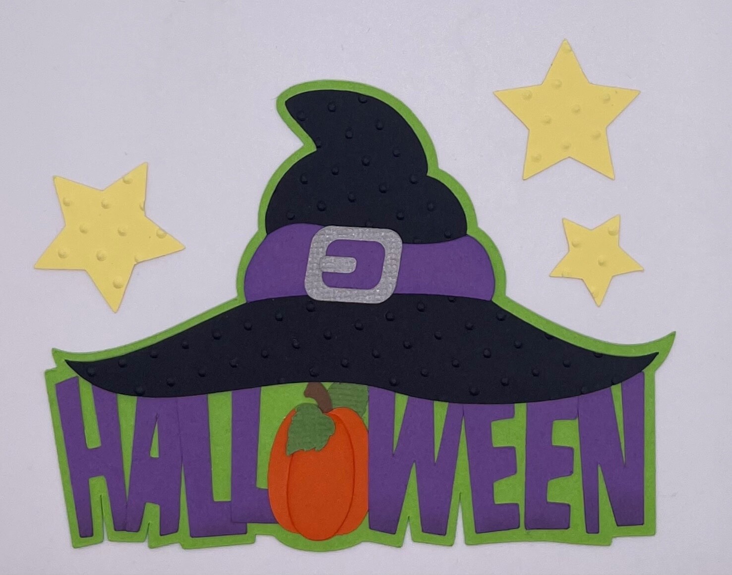 Halloween – Paper Piecing Scrapbook Embellishment Die Cuts