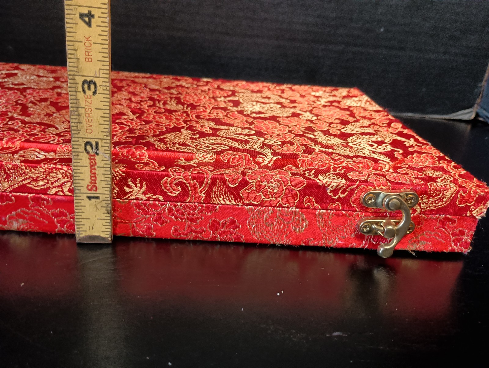 Hand Embroidered Double Sided Suzhou Embroidery Paddle Fan Wheat W/ Dragon Box