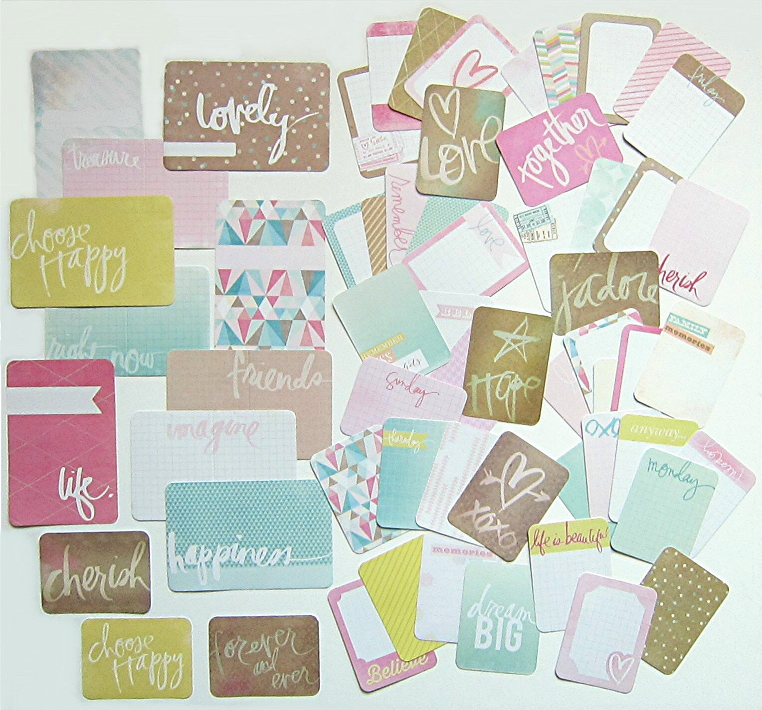 Project Life Becky Higgins Dreamy Edition Core Kit 616 Cards