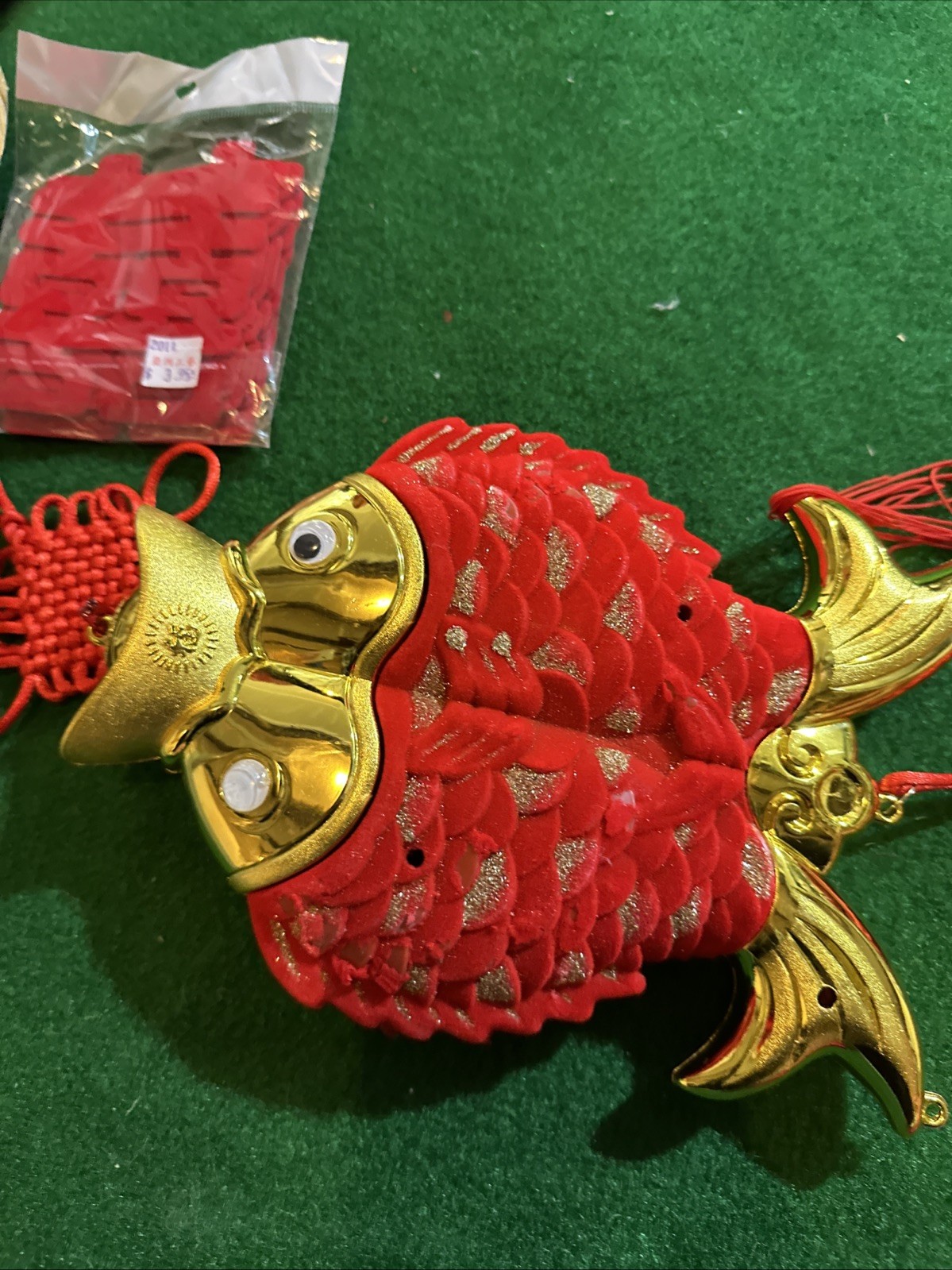 Lot of Chinese Decorations Some New Some Used Great Condition See Photos