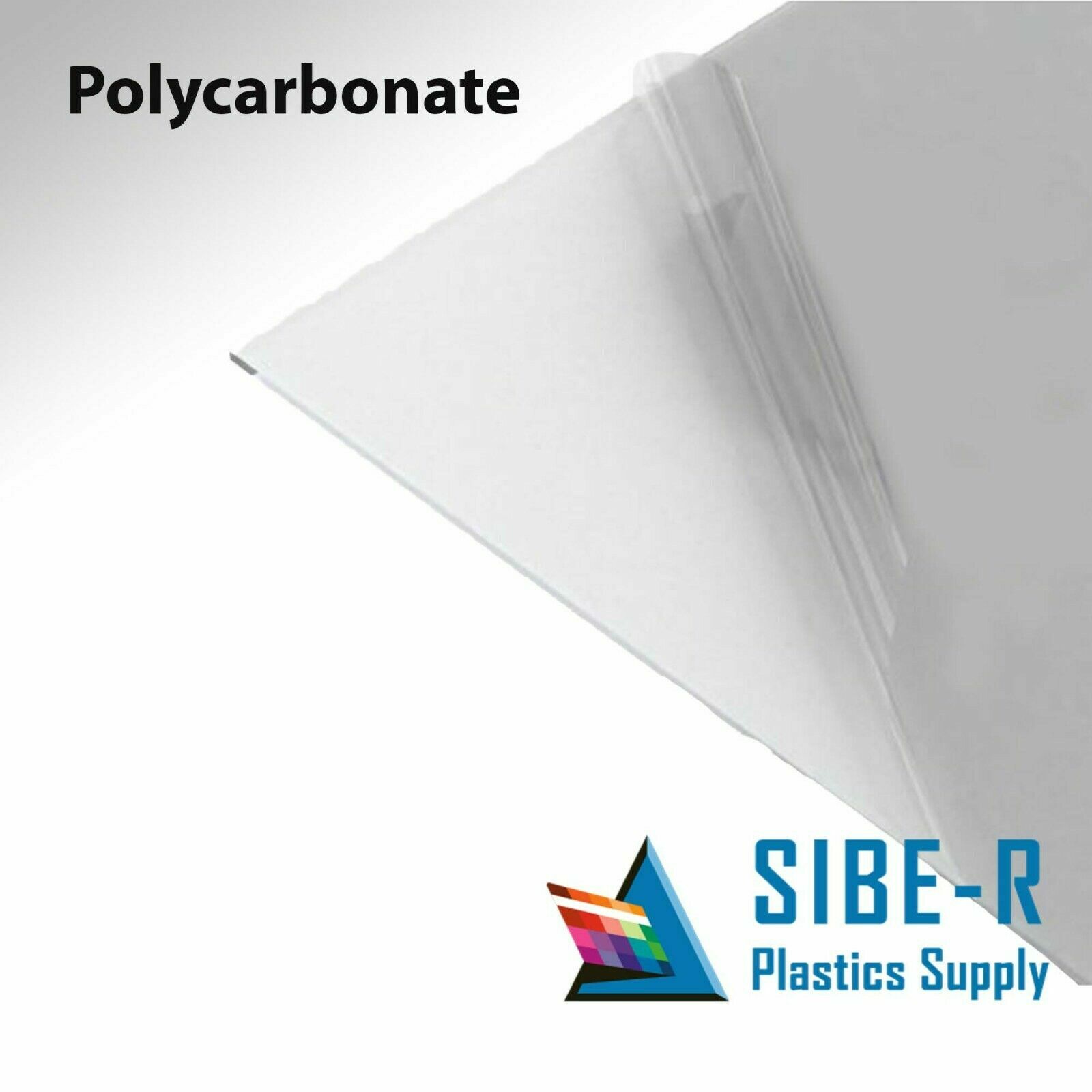 POLYCARBONATE CLEAR PLASTIC SHEET 1/4″ (6 mm) CHOOSE A SIZE