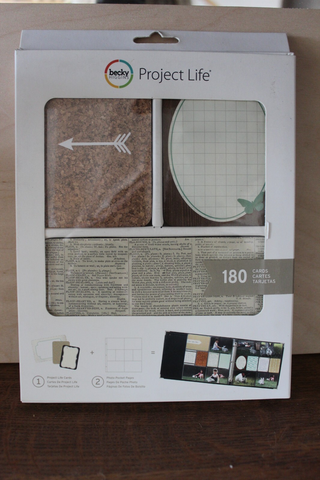 Becky Higgins Project Life 180 pcs DIY Shop NIP L#696