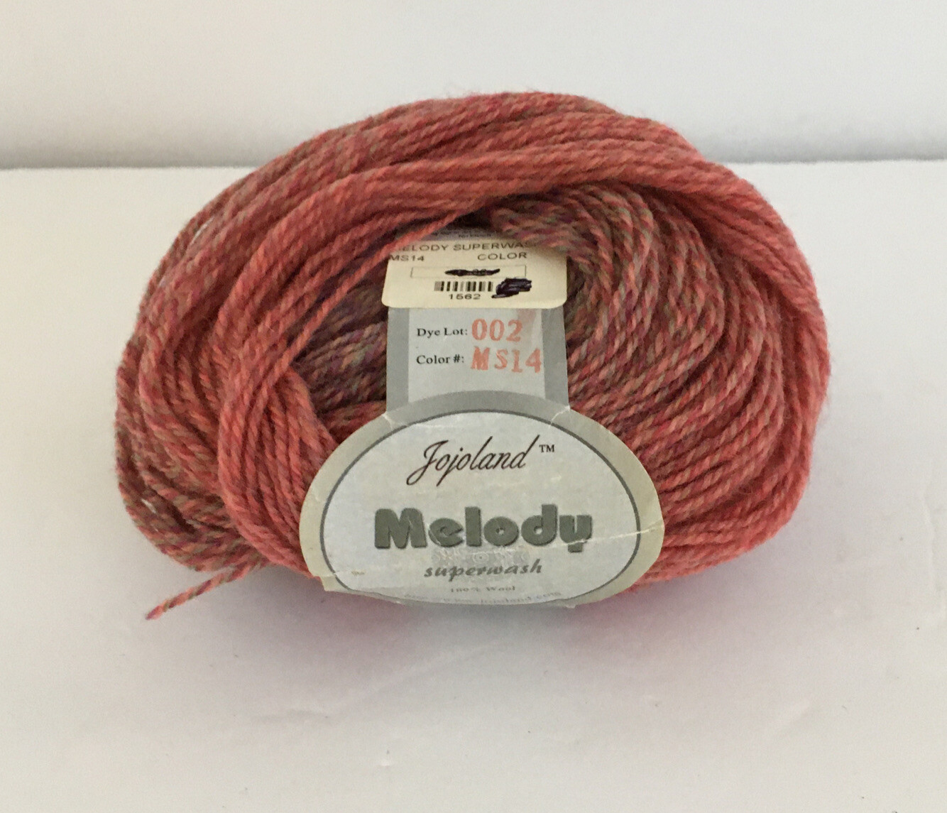 JoJoLand MELODY Superwash Yarn. Color: MS14 50 Grams 1.76oz