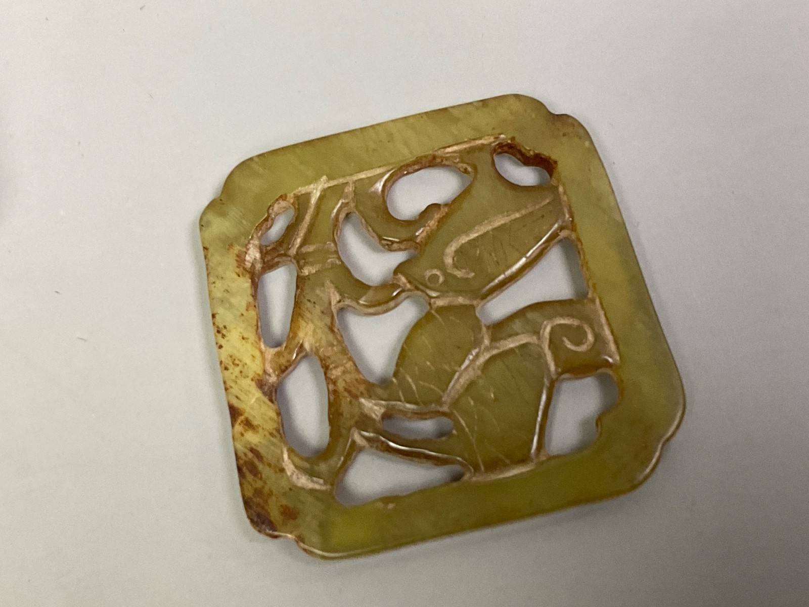 Old VTG Chinese Jade Pendants & Stone Natural Hand Carved Collection Mix Lot