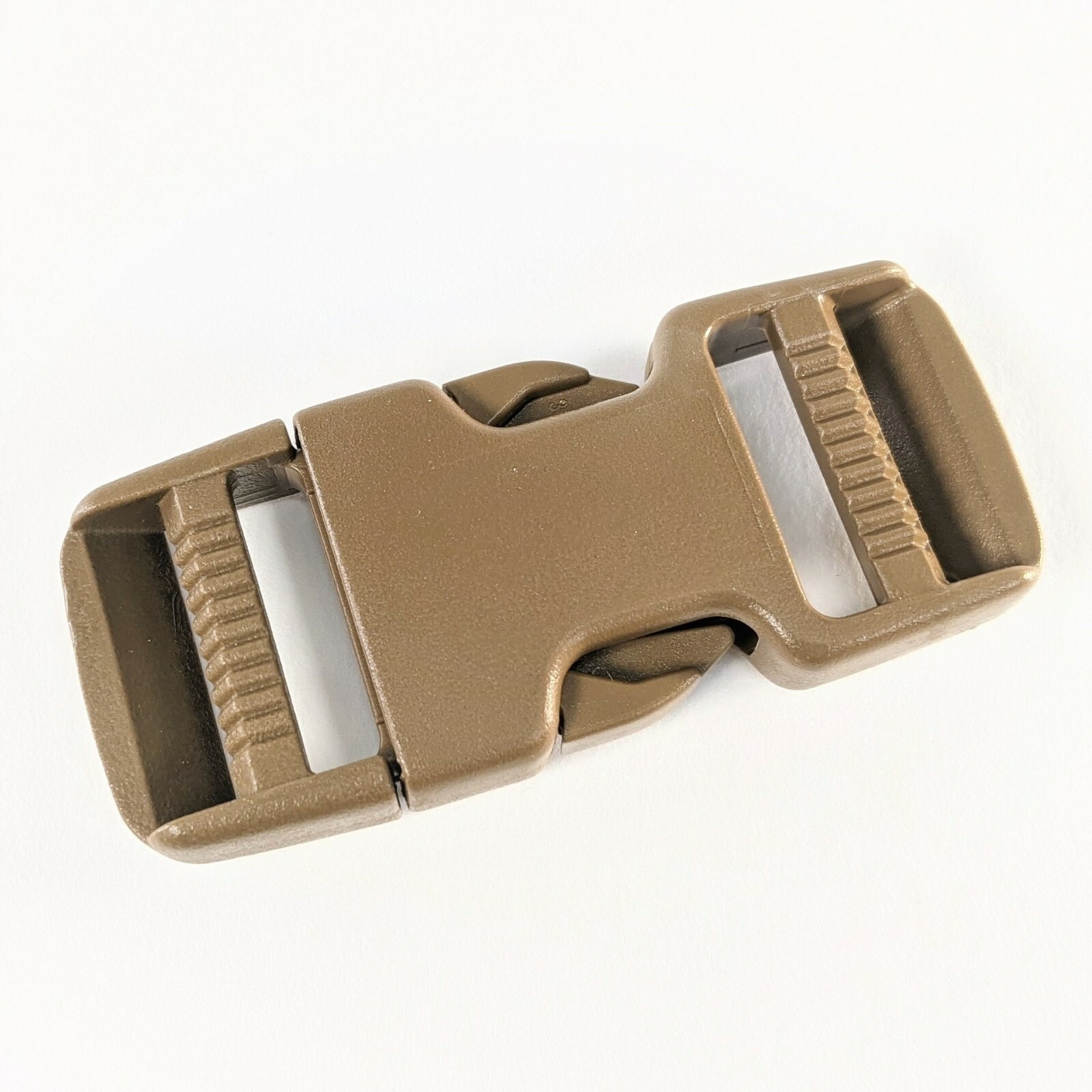 (2 Pack) 1” inch(25mm) Quick Side Release Buckle – Dual-Side Adjust – USA Made 