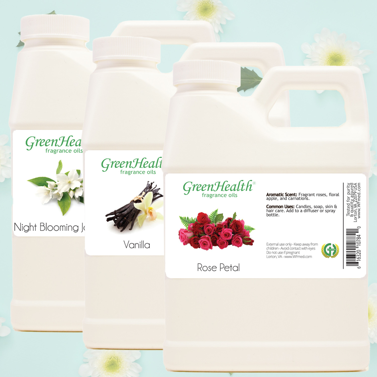 Bulk Fragrance Oils – 24 Premium Quality Choices, 2oz to 32oz- Free Shipping