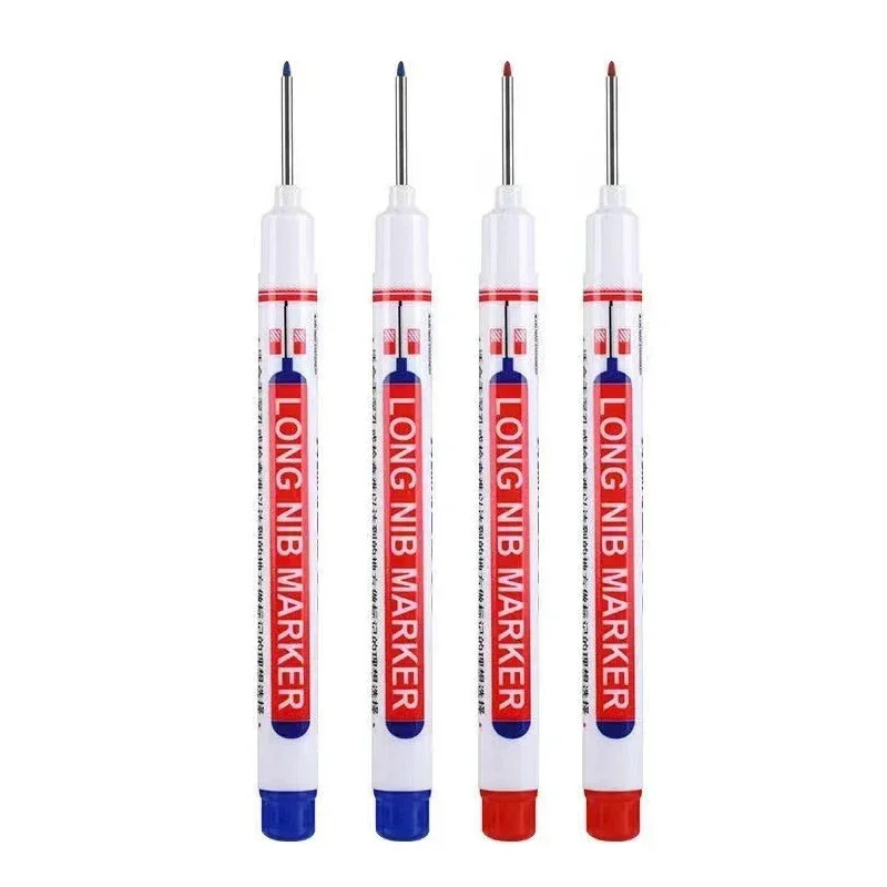 4/5Pcs/Set Long Head Markers Bathroom Woodworking Decoration Multi-Purpose Deep