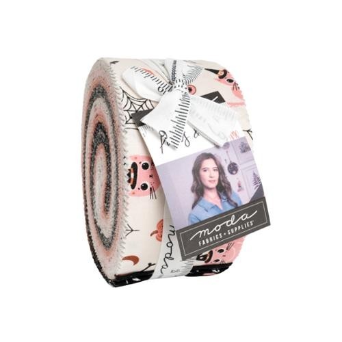 Purrs and Boos Jelly Roll® 39060JR Moda Precuts 100% cotton fabric quilt strips