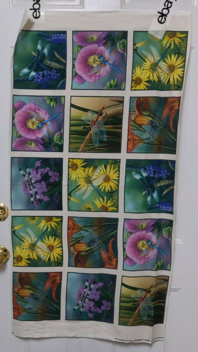 Dragonfly Magic Block Digital Panel by Elizabeth Studios btp