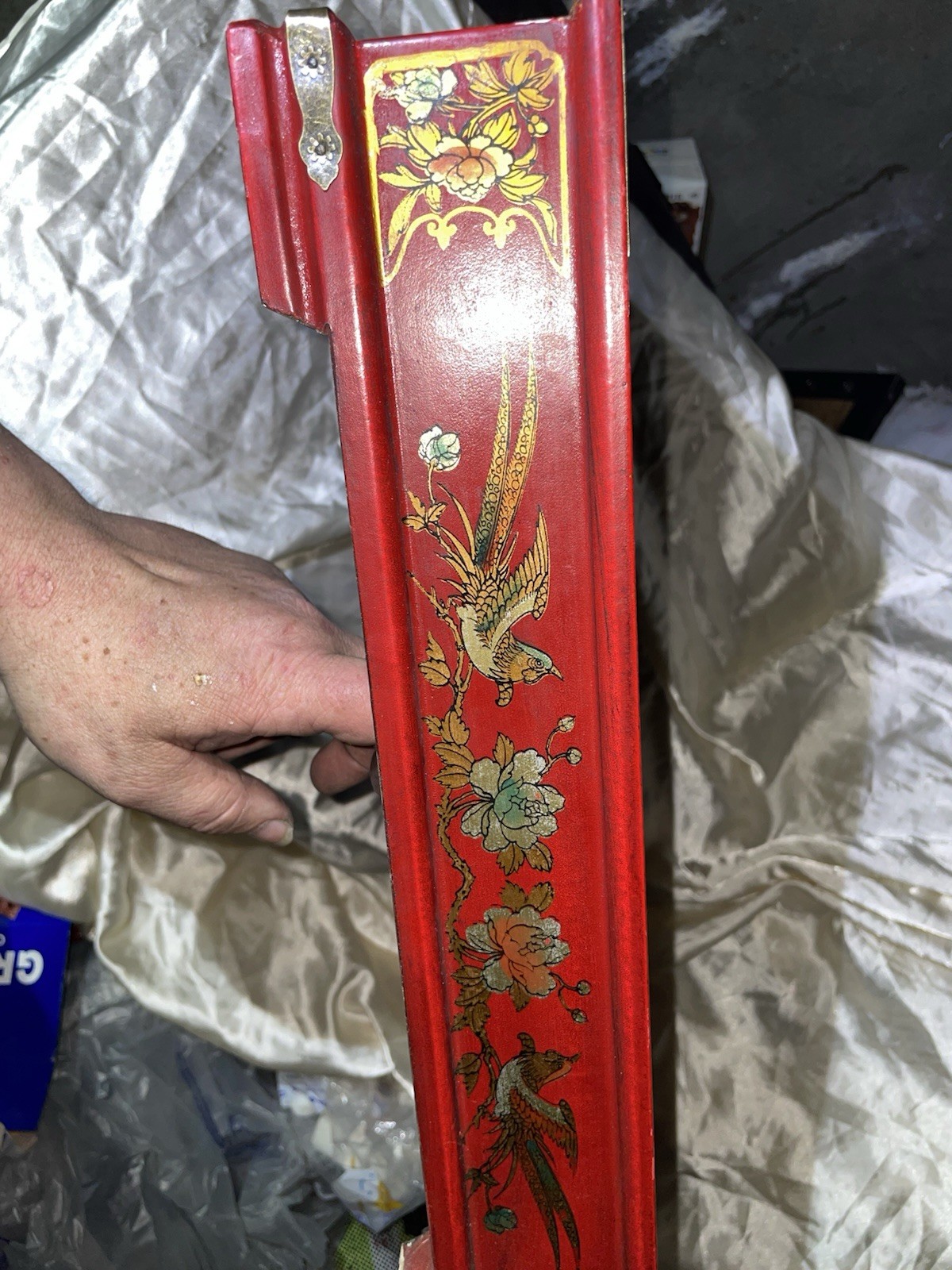 Ancient Chinese Themed Chessboard with Drawers In Great Condition See Photos