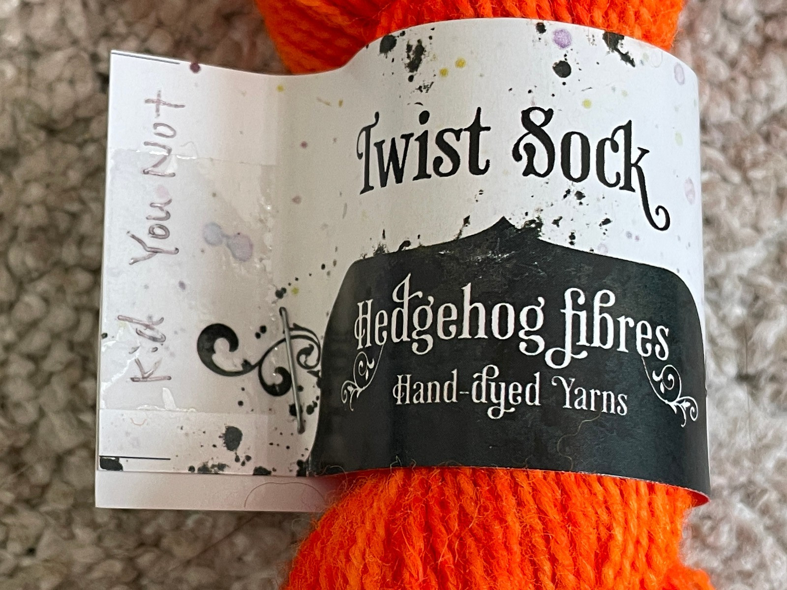 Lady Dye Hadgehog fibres Twist Sock Minis Hand Dyed Painted Lot Mini Skeins Yarn