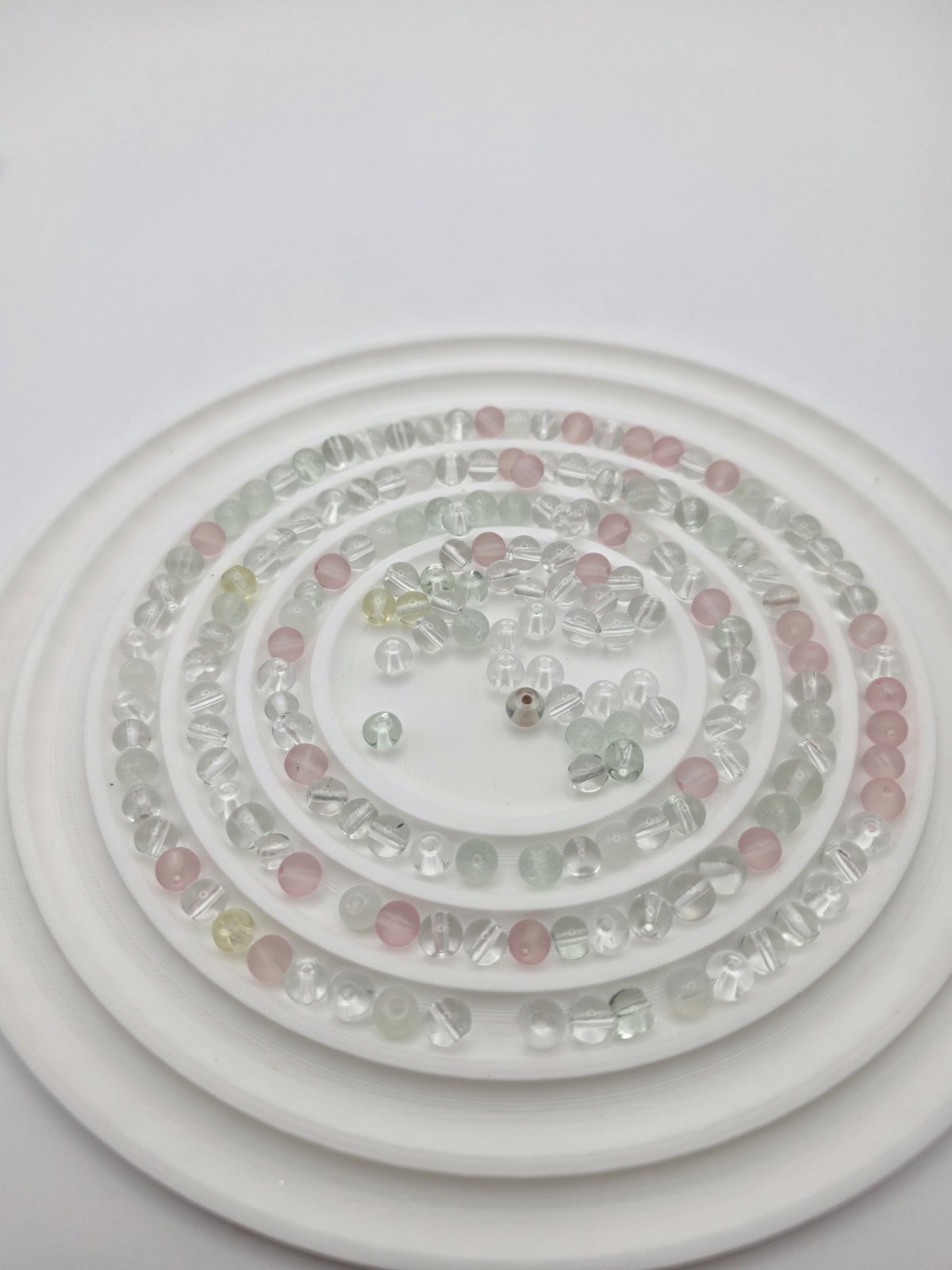 2 oz Bag of 5 mm Glass Beads – Mixed Craft Beads for Jewelry Making
