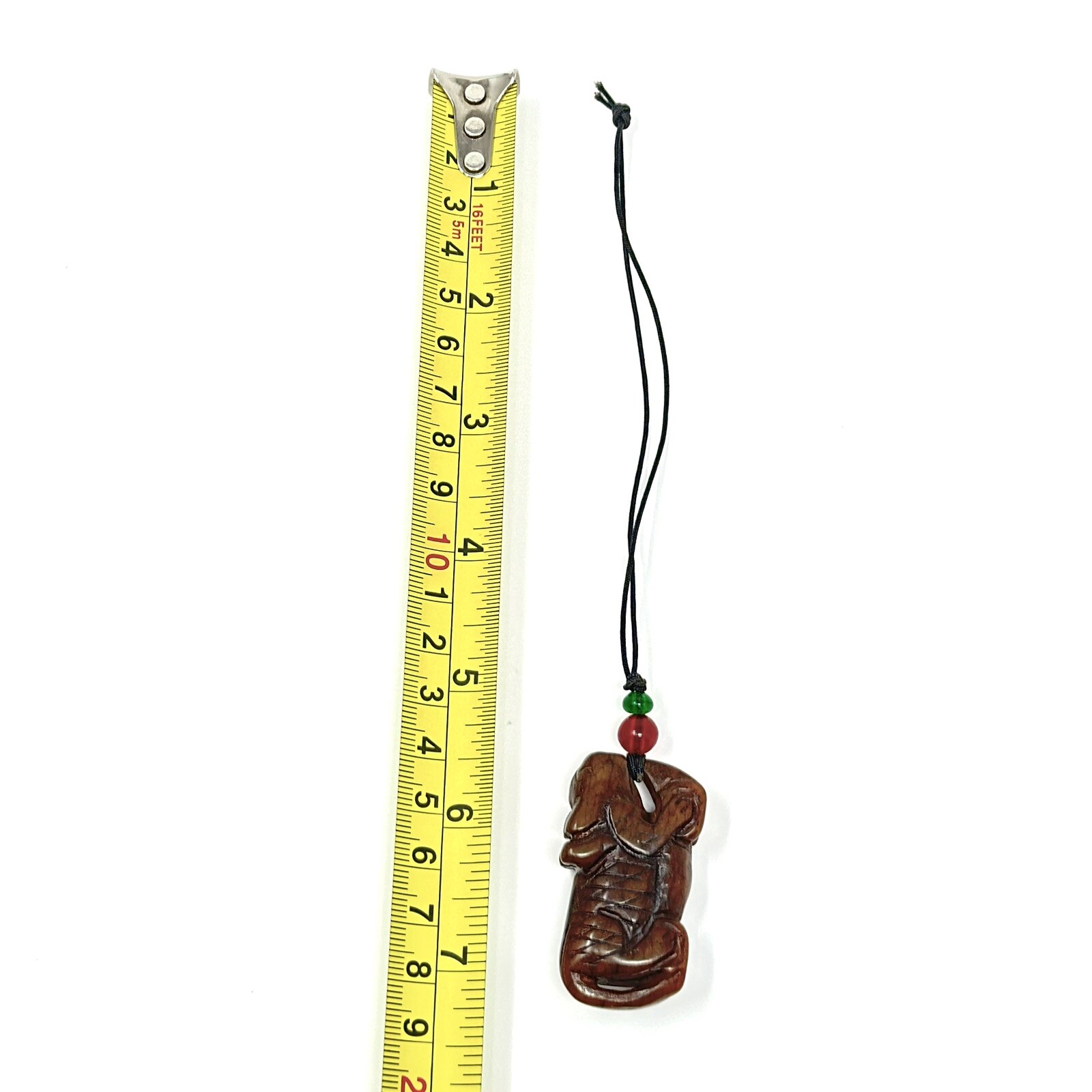 Oriental Dark Brown Wood Oriental Ornament